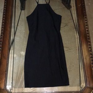 Causal Black fitted dress. 🥀